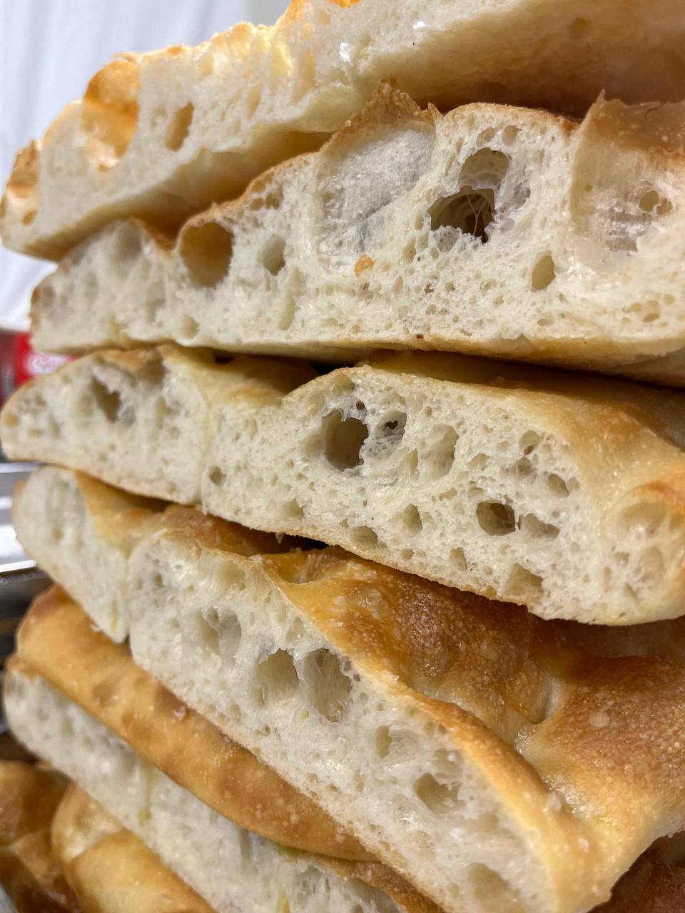 focaccia appena sfornata
