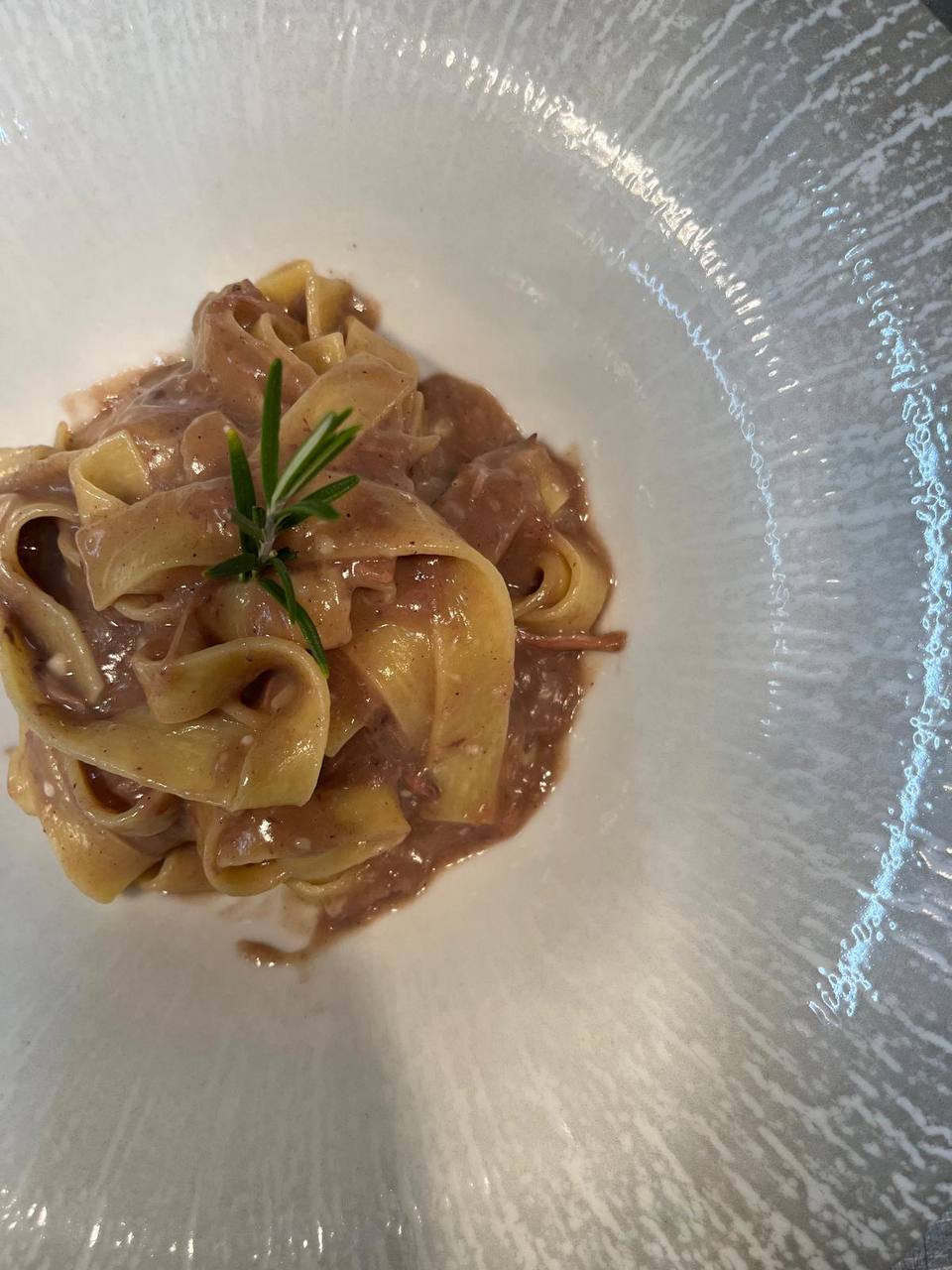 pappardelle al salmì di cinghiale
